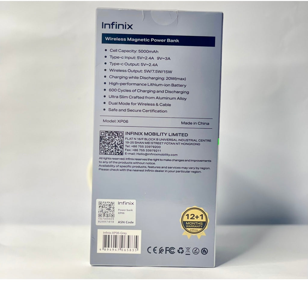 infinix magpower magnetic power bank