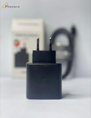 45W Super Fast Charger with USB-C to USB-C 5A Cable