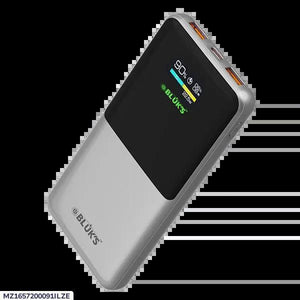 Power Bank - Charge 3 Devices On-the-Go! 10,000mAh, 2 USB-C & 1 USB-A Ports, Pack of 1