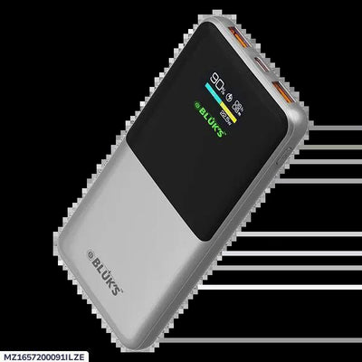 Power Bank - Charge 3 Devices On-the-Go! 10,000mAh, 2 USB-C & 1 USB-A Ports, Pack of 1