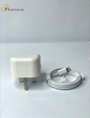 Apple 35W USB-C Power Adapter with USB-C to Lightning Cable – Fast Charging for iPhone, iPad, and AirPods