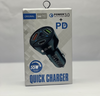 Product Title: 55W Quick Charger – Dual USB + PD Car Charger